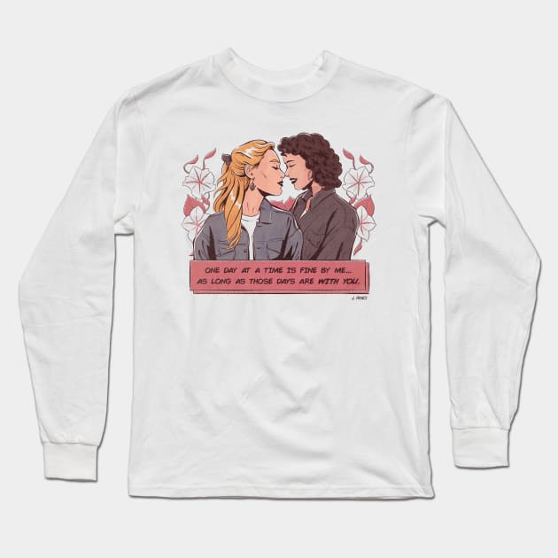 Dani and Jamie Long Sleeve T-Shirt by jenifer_prince